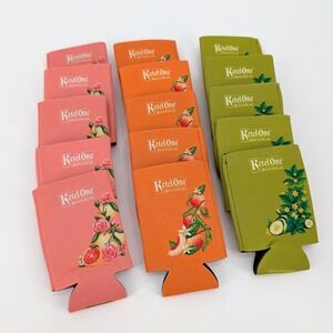 Ketel One Botanical Koozie‎ Set 15pc Neoprene Slim Can Insulators Floral Multi